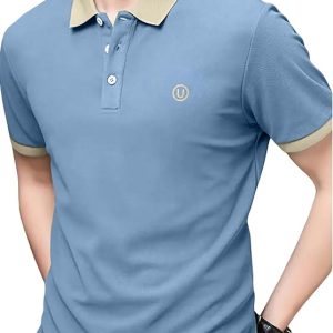 Lymio Polo T Shirt for Men || T Shirt for Man || Collar T Shirt Style Men (Packs Also Available) (Polo-44-47)